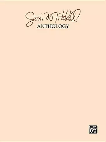 Joni Mitchell Anthology cover