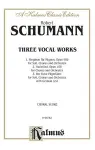 Schumann 3 Vocal Wks Op98B/108/1 cover