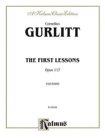 First Lessons, Op. 117 cover
