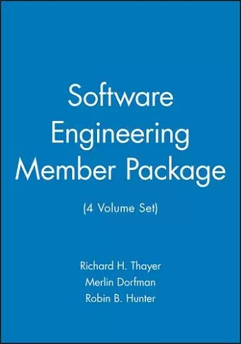 Software Engineering Member Package, 4 Volume Set cover