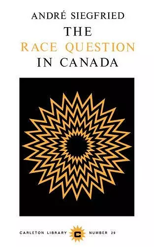 The Race Question In Canada cover