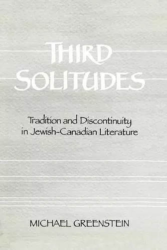 Third Solitudes cover