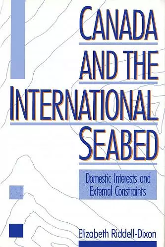 Canada and the International Seabed cover