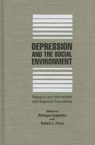 Depression and the Social Environment cover