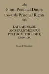 From Personal Duties Towards Personal Rights cover