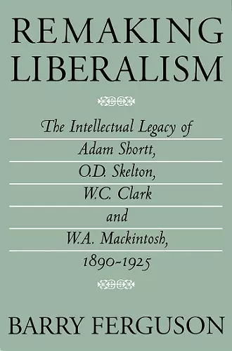 Remaking Liberalism cover