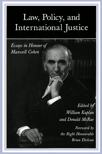 Law, Policy, and International Justice cover