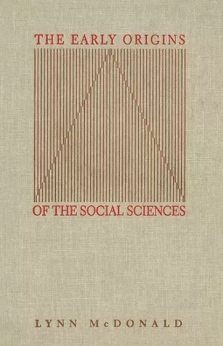 The Early Origins of the Social Sciences cover