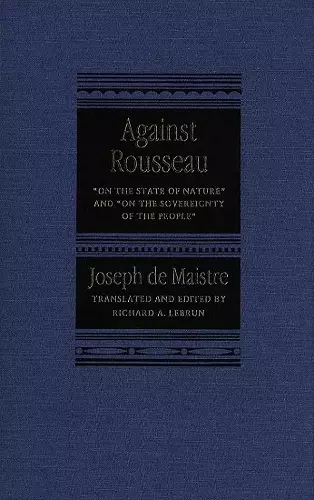 Against Rousseau cover