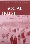 Social Trust and Human Communities cover