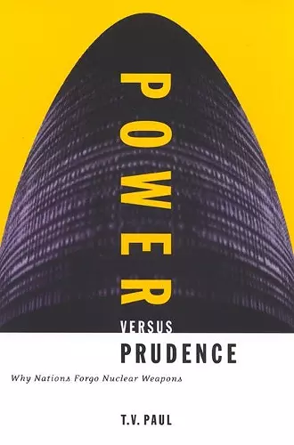 Power versus Prudence cover