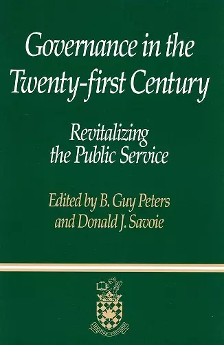 Governance in the Twenty-first Century cover
