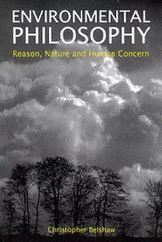 Environmental Philosophy cover
