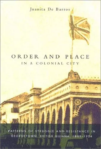 Order and Place in a Colonial City cover