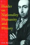 Herder on Nationality, Humanity, and History cover