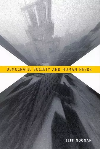Democratic Society and Human Needs cover
