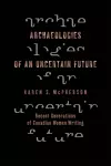 Archaeologies of an Uncertain Future cover