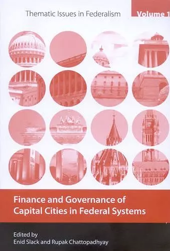 Finance and Governance of Capital Cities in Federal Systems cover