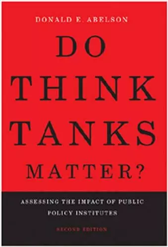 Do Think Tanks Matter? cover