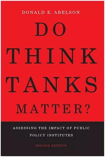 Do Think Tanks Matter? cover