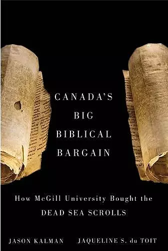 Canada's Big Biblical Bargain cover