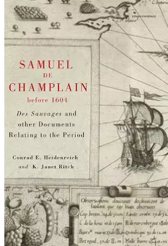 Samuel de Champlain before 1604 cover