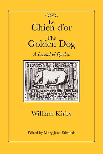 Le Chien d'or/The Golden Dog cover