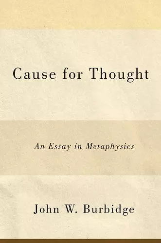 Cause for Thought cover