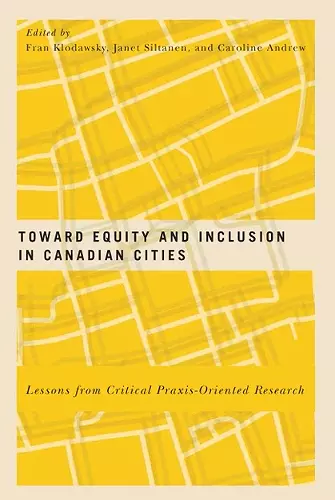 Toward Equity and Inclusion in Canadian Cities cover