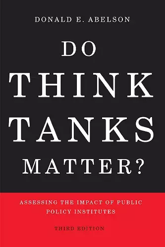 Do Think Tanks Matter? cover