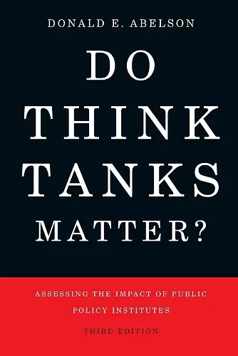 Do Think Tanks Matter? cover