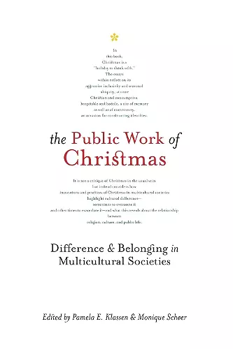 The Public Work of Christmas cover