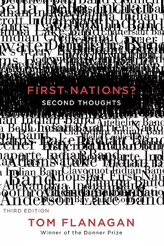 First Nations? Second Thoughts cover