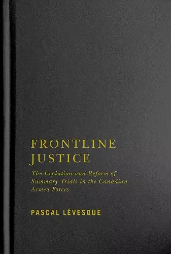 Frontline Justice cover