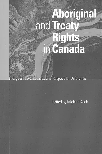 Aboriginal and Treaty Rights in Canada cover