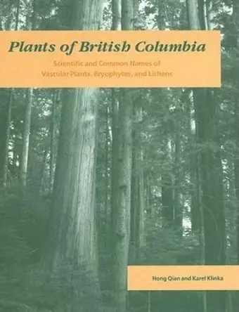 Plants of British Columbia cover