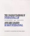 The Canadian Yearbook of International Law, Vol. 37, 1999 cover