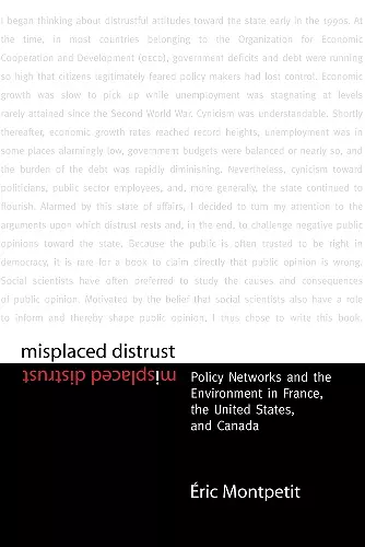 Misplaced Distrust cover