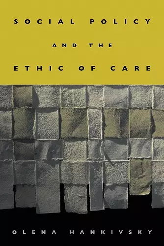 Social Policy and the Ethic of Care cover