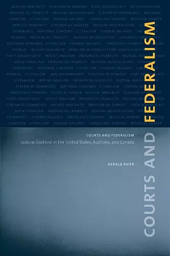 Courts and Federalism cover