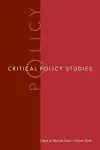 Critical Policy Studies cover