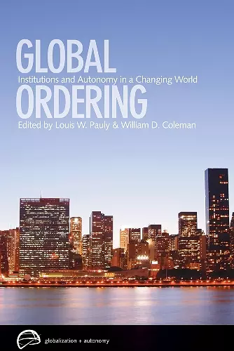 Global Ordering cover