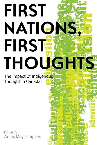 First Nations, First Thoughts cover