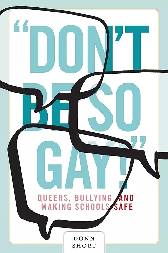 "Don't Be So Gay!" cover