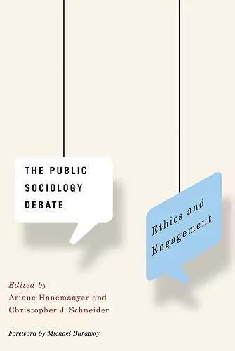 The Public Sociology Debate cover