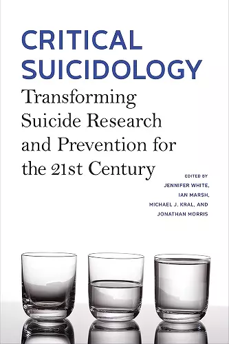 Critical Suicidology cover