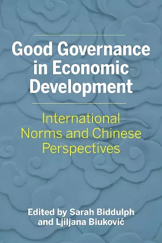 Good Governance in Economic Development cover