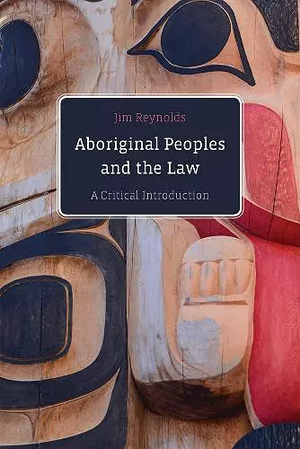 Aboriginal Peoples and the Law cover