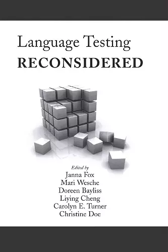 Language Testing Reconsidered cover