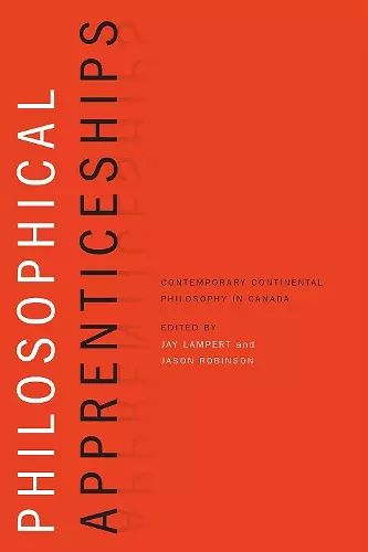 Philosophical Apprenticeships cover